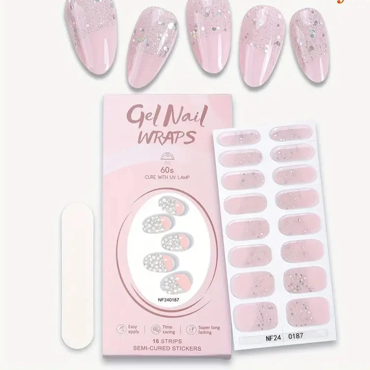 Gel Nail Strip Set