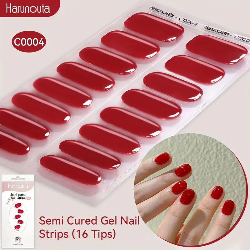 Gel Nail Strip Set