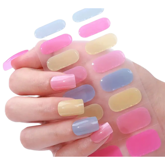 Gel Nail Strip Set